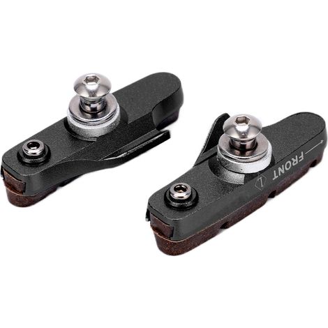 CANSUCC 2-teilige Profi-Fahrradbremsbeläge für Mountainbikes und Rennräder – Schwarz (1/5)