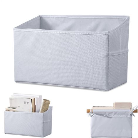 Tablette Lit Mezzanine, Auto-adhésif Vide Poche Lit, Table de Nuit Suspendue avec Sangles,Organisateur de Lit avec 3 Poches,Rangement Suspendu pour Les Dortoirs Appartements Lits Bébé Bureaux(Gris)