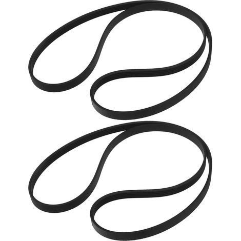 Le Seigneur des Outils Lot de 2 Courroies d'entraînement pour machine à laver 5PJE1196 132353120 Compatible avec AEG Compatible avec Corbero Circonférence intérieure 108 cm Circonférence extérieure : (1/5)