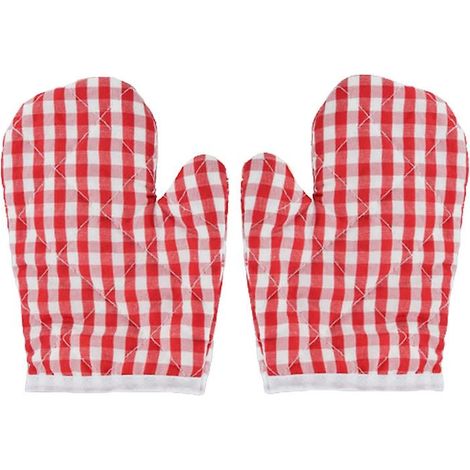 Gants de cuisine résistants à la chaleur pour la cuisson au four et au barbecue. (1/4)