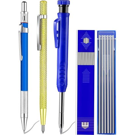 de 5 crayons à souder avec outil en carbure pour le marquage (1/5)