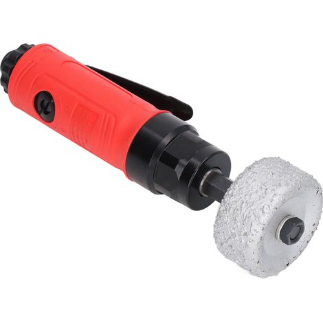 Druckluftschleifer mit geradem Schaft (1/4 Zoll), industrieller pneumatischer Reifenpolierer mit 62-mm-Schleifscheibe (1/5)