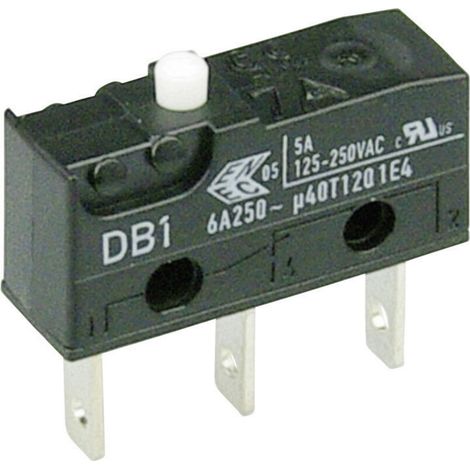 ZF DB1C-B1AA Mikroschalter DB1C-B1AA 250 V/AC 6 A 1 x Ein/(Ein) tastend 1 St.