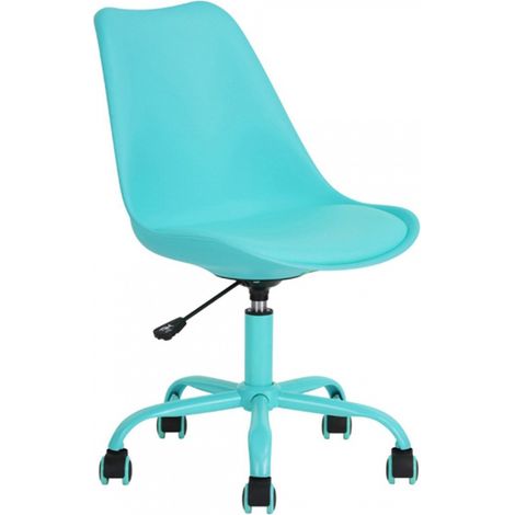 Chaise de bureau style scandinave - CaliCosy - Ecru (1/5)