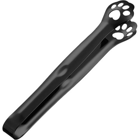 Küchenzange „Katzenpfote“ – Servierzange, Grillzange – Buffet-Küche – Lebensmittelechter Edelstahl – 17,5 cm – Mehrfarbig (1/5)