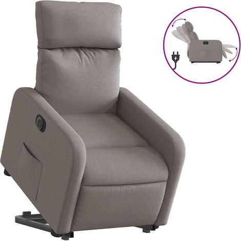 Maison Exclusive - Relaxsessel mit Aufstehhilfe Elektrisch Taupe