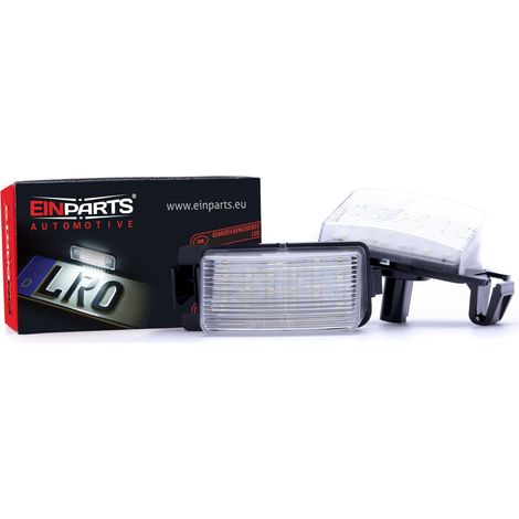 Luci targa a LED 6000K bianco freddo 12V CANBUS per Inifiniti G35/G37, Nissan Tidda, GT-R, Cube Z12, 350Z Z33, 350Z Z34 (1/4)