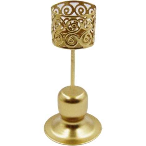 Candelabro de metal, lámpara de araña para centros de mesa - A1