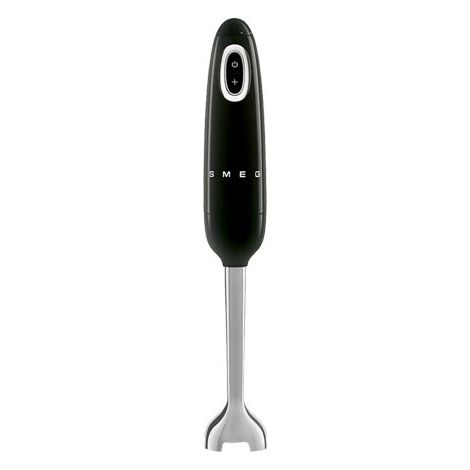 Smeg Stabmixer mit Zubehör, 50s Style, 700W Black, HBF03BLEU