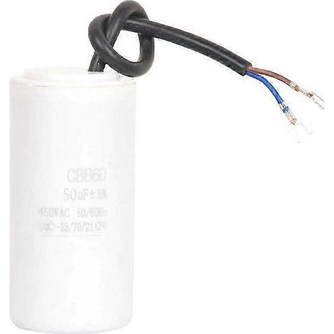 Condensateurs de démarrage moteur CBB60 450 V CA pour applications de démarrage et de fonctionnement de moteurs (1/5)