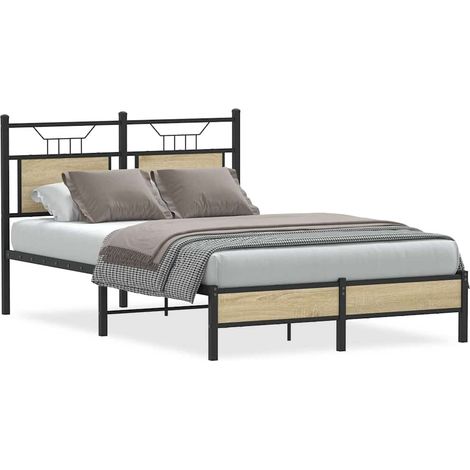 Maison Exclusive - Estructura de cama sin colchón madera roble So (1/5)
