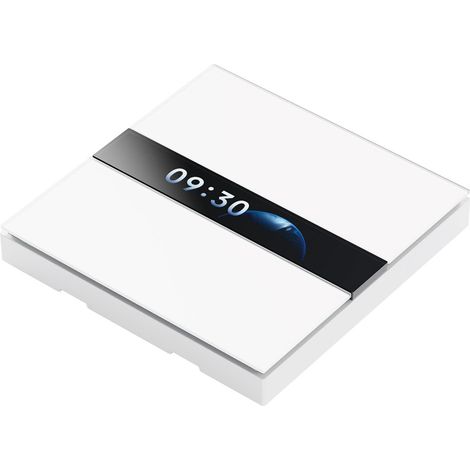 Interrupteur intelligent 2 canaux avec écran Zigbee 3.0/Matter - Display Switch V1EU - Aqara (1/5)