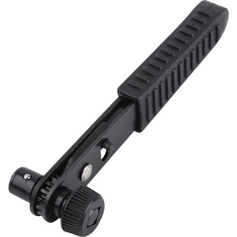 Poignée de tournevis à cliquet noire 1/4" pour embouts de vissage, outil à douille rapide (1/4)
