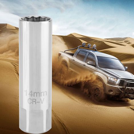 14 mm dünne magnetische Stecknuss für Zündkerzen, Ausbauschlüssel für Citroën und Peugeot (1/5)