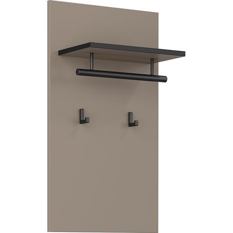 Appendiabiti da parete con 2 pantere Lilia Taupe (1/5)