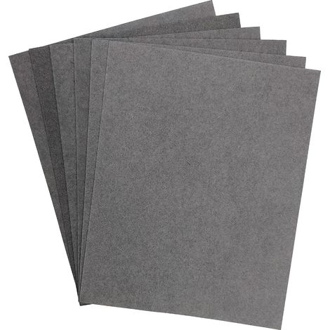 6 Sheets 0.8/1.0/1.2mm Thickness High Temperature Oil Resistant Gasket Paper for Petrol/Diesel Engine, Motorcycle, Lawn Mower, Custom Cut (1/5)