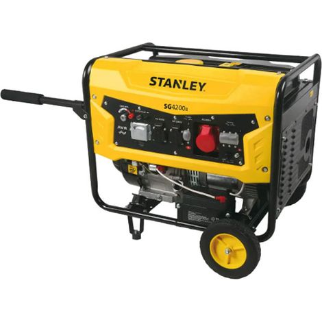 Generatore di corrente mono/trifase 4,0 Kw Stanley SG 4200B con scheda AVR (1/5)