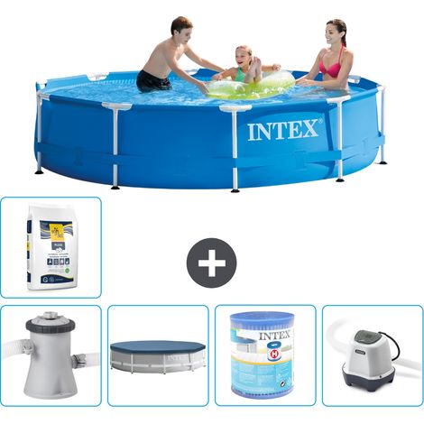 Intex Piscine Tubulaire Ronde - 305x76 cm - 6-pièces S41650 (1/5)