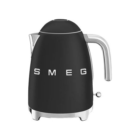 HERVIDOR SMEG KLF03BLMEU NEGRO MATE, CAPACIDAD 1,7L. 7 TAZAS, 2400W.
