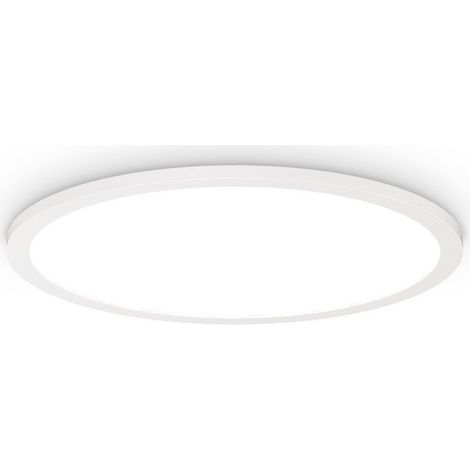Ideal Lux FLY 45cm Semi Plafonnier LED Intégré Blanc, 3000K, IP40