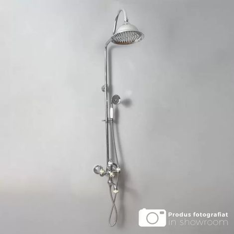 Colonne de Douche Laiton Sanitaire Chrome WZY 310 A (1/5)