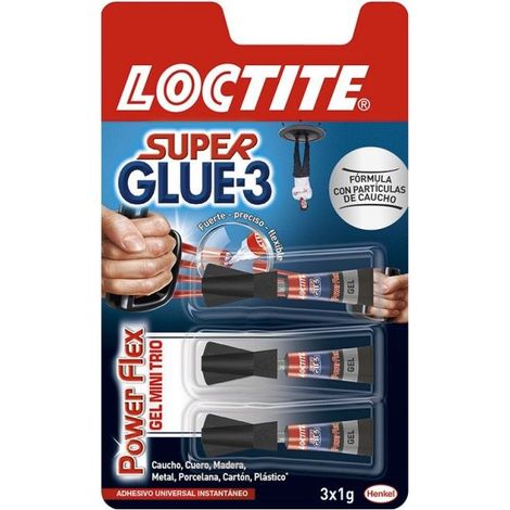Loctite Mini Trio Flex 3x1g 2640066 Superkleber