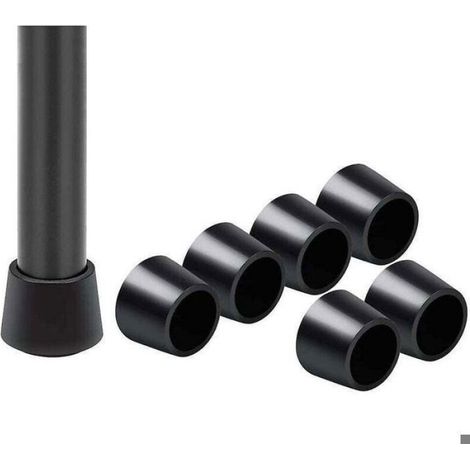16 Paquet Embouts de protection de chaise,Embout pied de chaise Caoutchouc pied de chaise Protection Embouts (1/4)