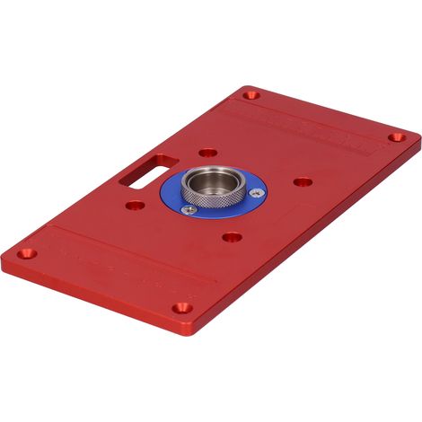 Plaque d'insertion pour table de défonceuse en alliage d'aluminium RT-TY (1/5)