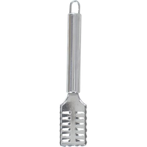 Beyamis Écaillage de poisson en acier inoxydable, brosse portable pour un nettoyage rapide et facile. (1/5)