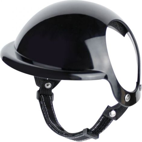 Casque de moto pour chien, pour petits chiens et chats (noir, M) Convient aux chiens et aux chats (1/3)