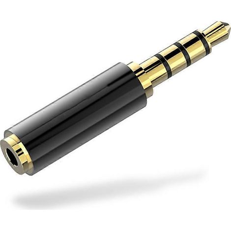 Câble Audio Adaptateur 2.5mm Femelle vers 3.5mm Mâle pour Casque et Enceintes (1/5)