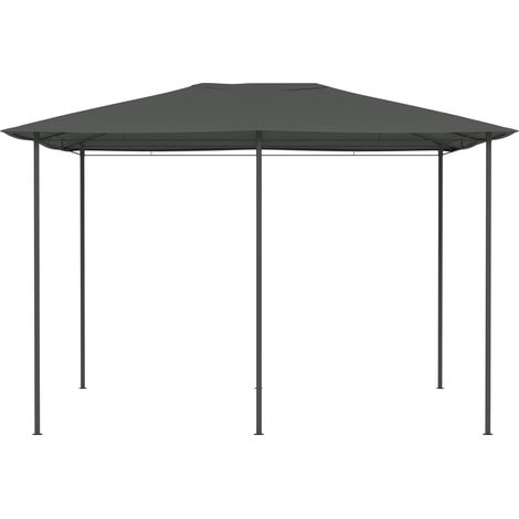 Tonnelle de jardin 3x4x2,6 m Anthracite 160 g/m² CFW413966 (1/4)