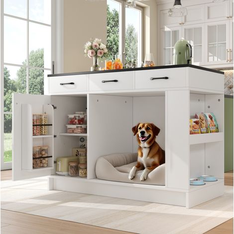 mobile contenitore 120 60 90 con 3 cassetti regolabili OKMYHOME (1/5)
