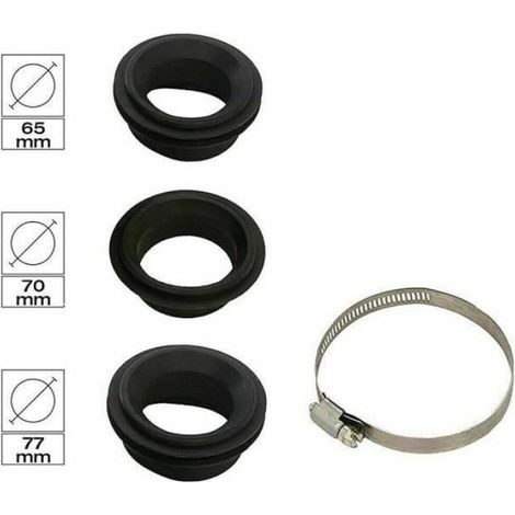 Filtre À Air - Cône Sport Universel - Hauteur 150 Mm - Diamètre 115/160 Mm - Connexion 60/65/77 Mm - Réutilisable - 1 Pièce (1/4)