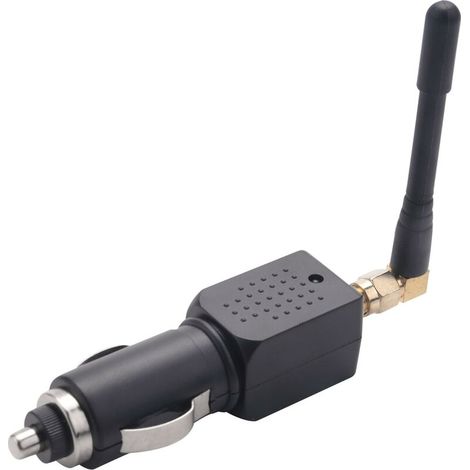 Automobilsicherheitsvorrichtung mit einem Anti-Tracking-System und einer Standortmaskierungsvorrichtung, einem Zigarettenanzünderbuchsenblocker und einer unidirektionalen Antenne. (1/5)