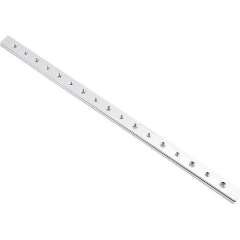 30/45 Type T Rainure à Onglet en Alliage d'aluminium T Slot Piste Gabarit Vis de Fixation de la Fente de la Monture Outils de Travail du Bois(450MM) (1/5)