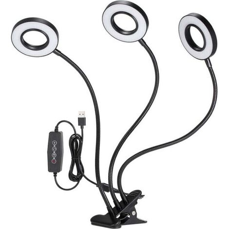 Eclairage horticole, Lampe de croissance de plantes, DC5V 27W 54 LED Triple-end (1/4)