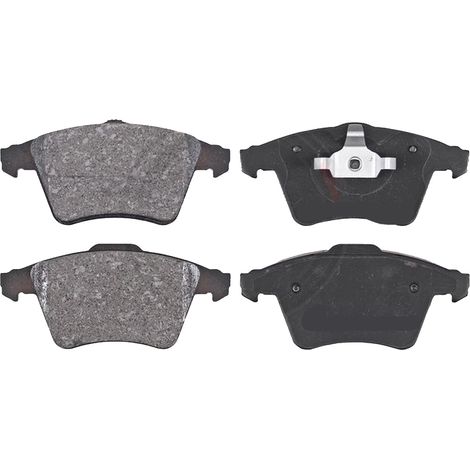 KIT PASTIGLIE FRENO ANTERIORI compatibile con TRANSPORTER VI PIANALE PIATTO/TELAIO (SFD, SFE, SFL, SFZ, SJ / PASTIGLIE FRENANTI AUTO OEM 37416  37767, / SOSTITUZIONE DIRETTA / BASSA POLVERE / SILENZIO