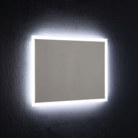 Espejo Con Marco Retroiluminado Led Reversible De 80X60 Cm (1/5)