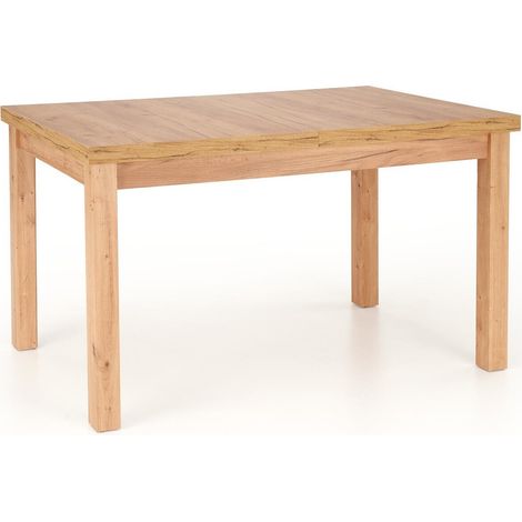 Mesa Houston 897, Craft roble, 79x80x140cm, Alargamiento, MDF (1/5)