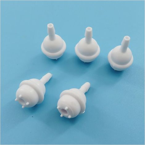 Distributeur de savon à ventouse à large ouverture, accessoires pour pailles à gravité, paille automatique à 4 orifices, perles de paille à ventouse (1/5)