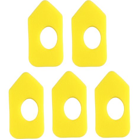 Lot de 5 filtres à air en coton pour moteur de jardinage et tondeuse à gazon MTD 490‑200‑0011 (1/5)