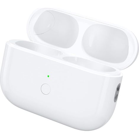 Remplacement pour AirPod Pro 1st & 2nd Gen Wireless Charging Case, Compatible uniquement avec Air Pod Pro 1 2 Charger Case avec Blue Teeth Pairing Sync Button, avec fonction Sleep, (Lightning)