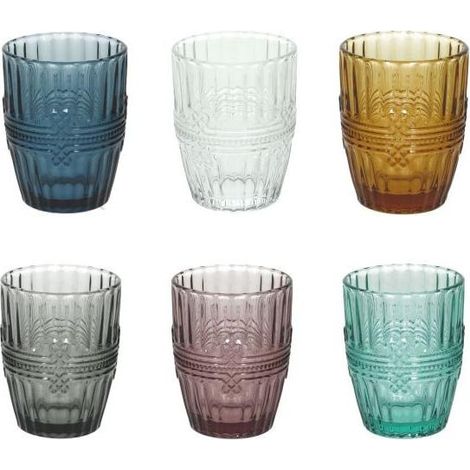 Tognana M099 Confezione 6 Bicchieri Ionico 280cc Colori Assortiti (1/3)