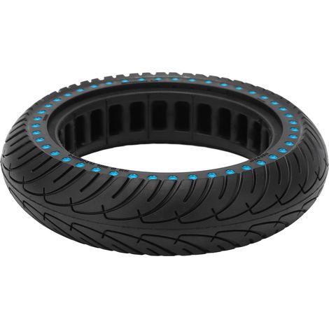 Pneu de scooter électrique antidérapant à double nid d'abeille, absorption des chocs, remplacement pour trottinette, bleu (1/5)