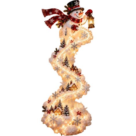 DIY-Bausatz für die Wandleuchte „Magischer Weihnachtspfad“, Modell E (1/2)