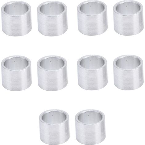 Entretoise En Aluminium, Entretoise En Métal Entretoise Ronde En Aluminium Douille D'espacement Non Filetée Entretoise Externe Non Filetée Unie 10 mm (1/4)