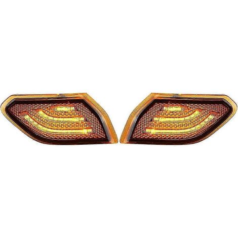 Gelber LED-Frontblinker für Wrangler JL JT (1/5)