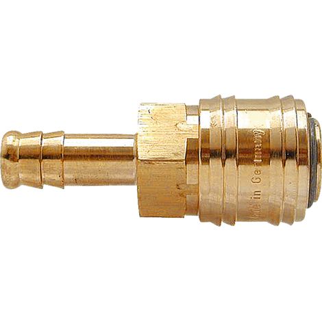 Acoplamiento rápido con conexión para manguera de 8 mm