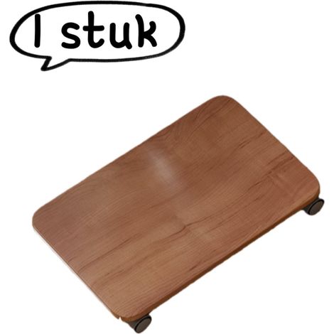 pièce - Support de rangement - Support pour boîtier d'ordinateur sous bureau - Boîtier d'ordinateur de bureau avec roulettes - Support de rangement autoportant et réglable en hauteur - 35 x 30 x 6,2 c (1/5)